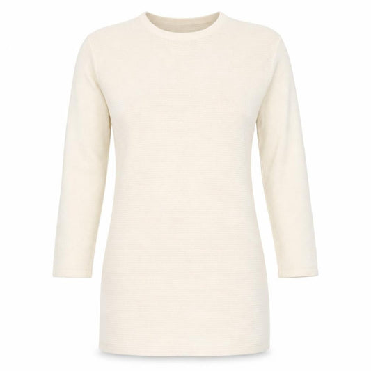 Womens UK Size M Amisu Ivory Tunic Jumper