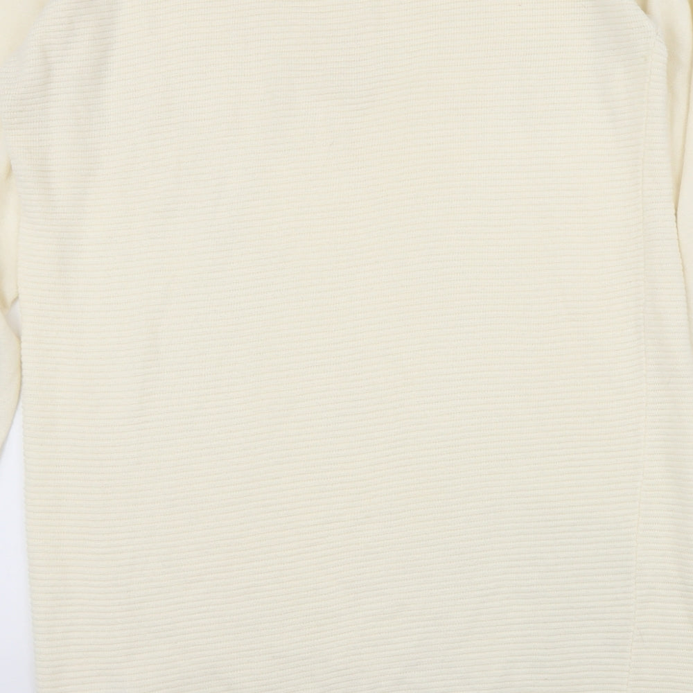 Womens UK Size M Amisu Ivory Tunic Jumper