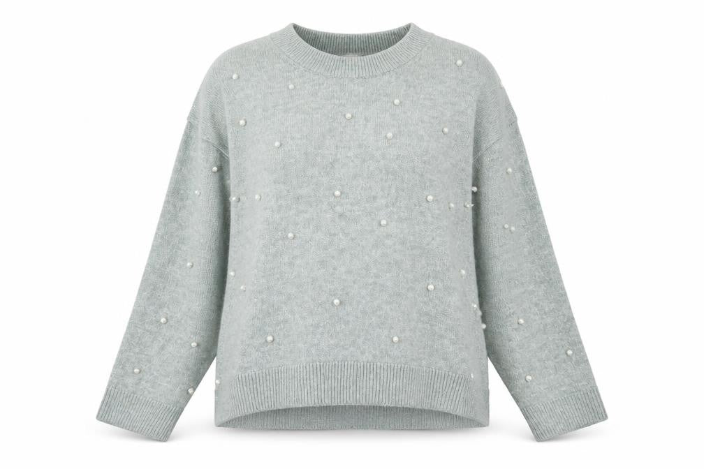 Womens UK Size S H&M Green Pullover Jumper
