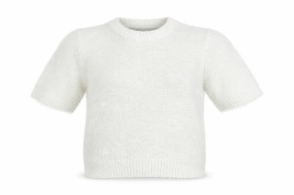 Womens UK Size S Quiz White Pullover Jumper