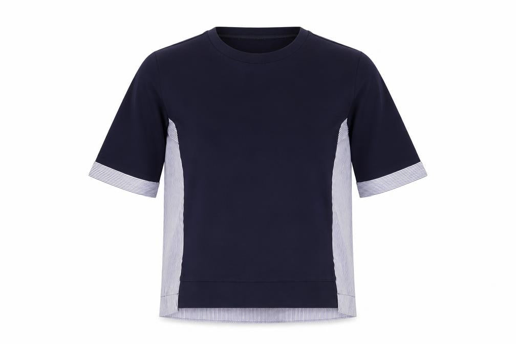 Womens UK Size M Gallery Blue Basic Blouse