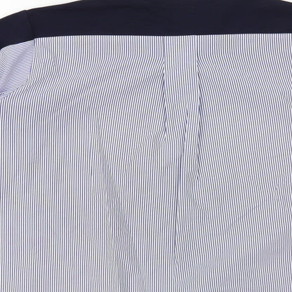 Womens UK Size M Gallery Blue Basic Blouse