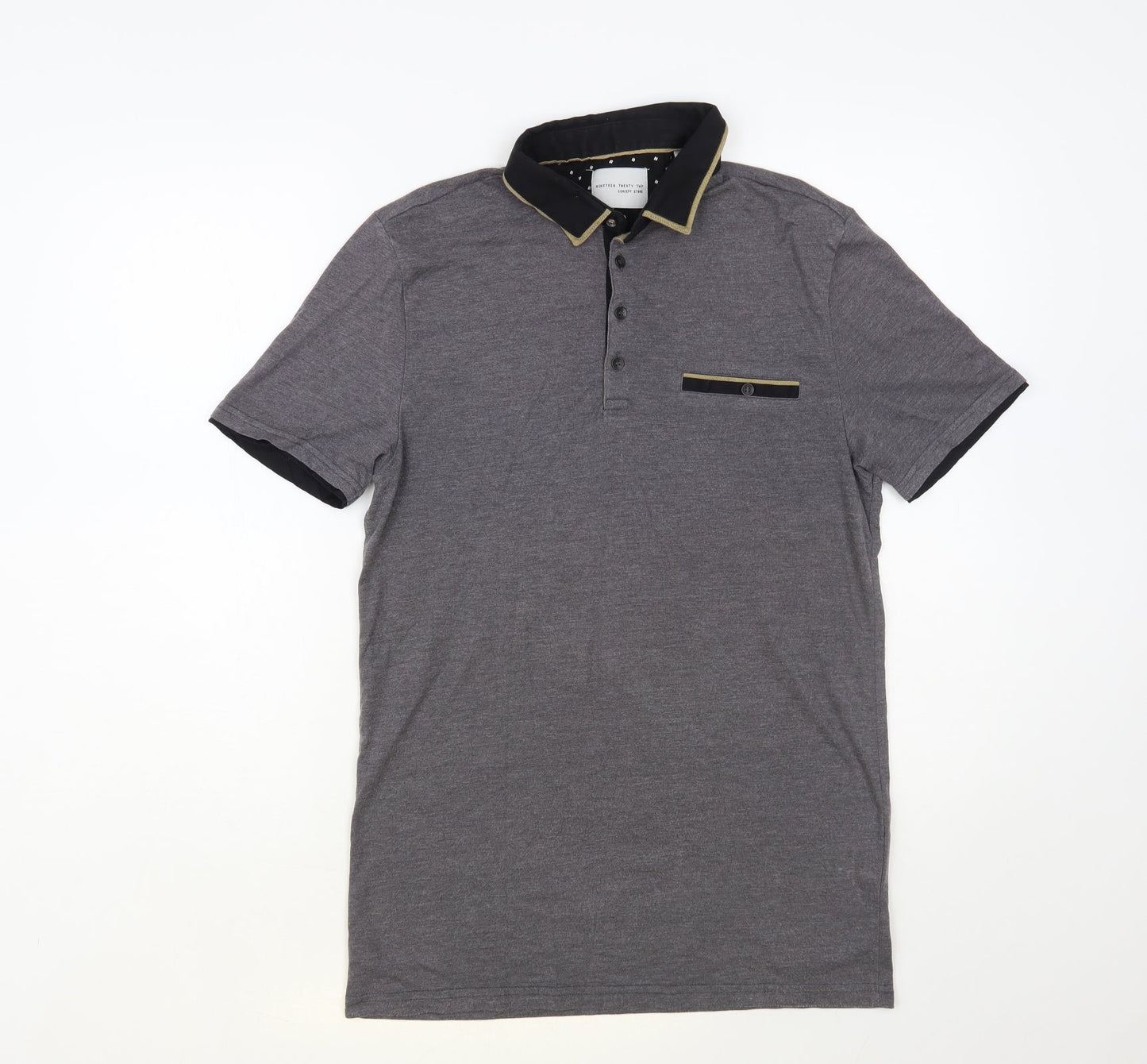 Mens UK Size S Nineteen Twenty Two Cotton Polo Shirt