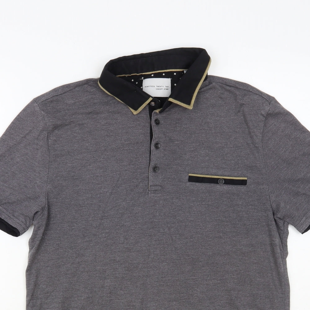 Mens UK Size S Nineteen Twenty Two Cotton Polo Shirt