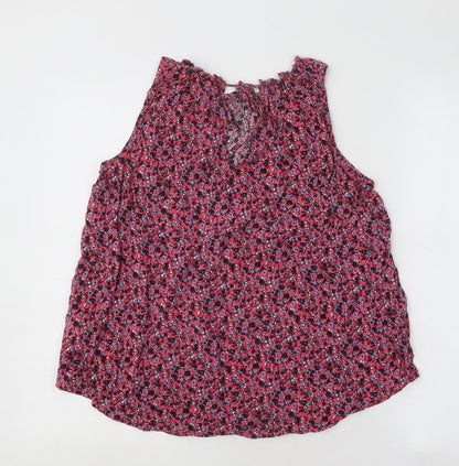 Womens UK Size S Gap Multicoloured Basic Blouse