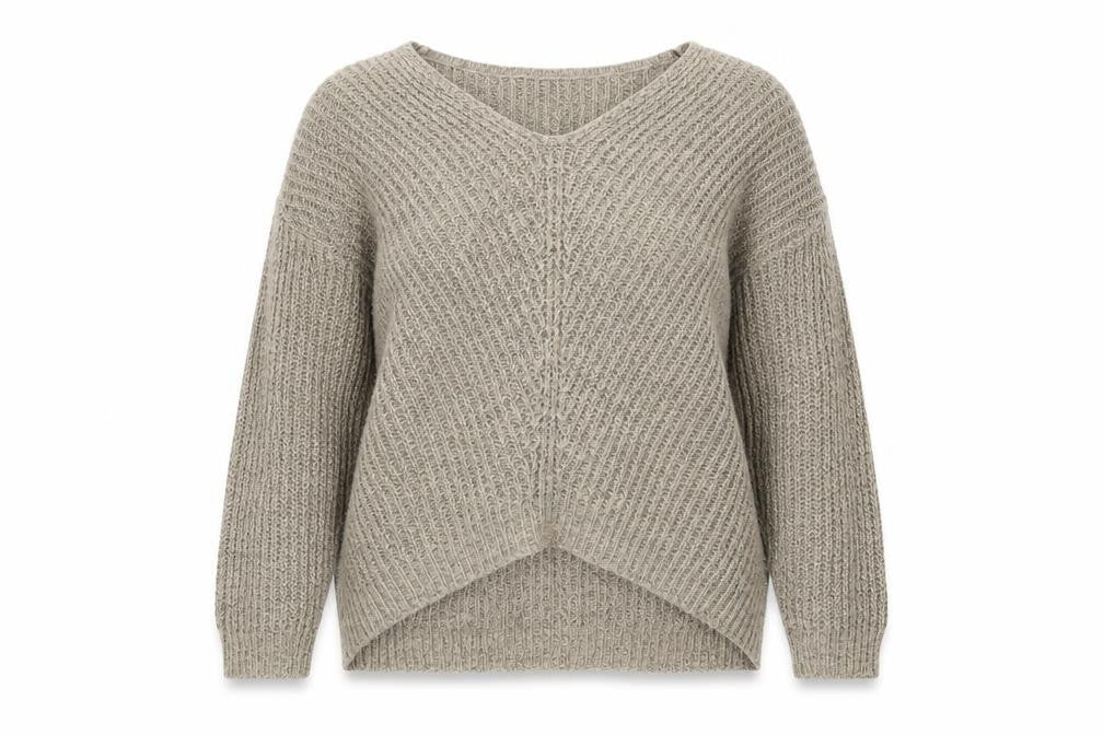 Womens UK Size L JDY Brown Pullover Jumper
