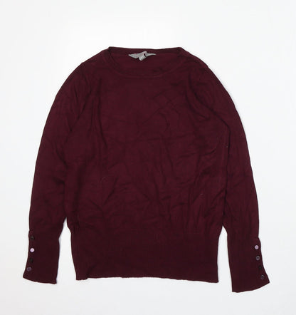 Womens UK Size 6 Dorothy Perkins Red Pullover Jumper