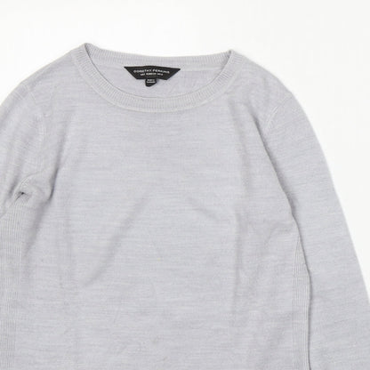Womens UK Size 6 Dorothy Perkins Grey Pullover Jumper