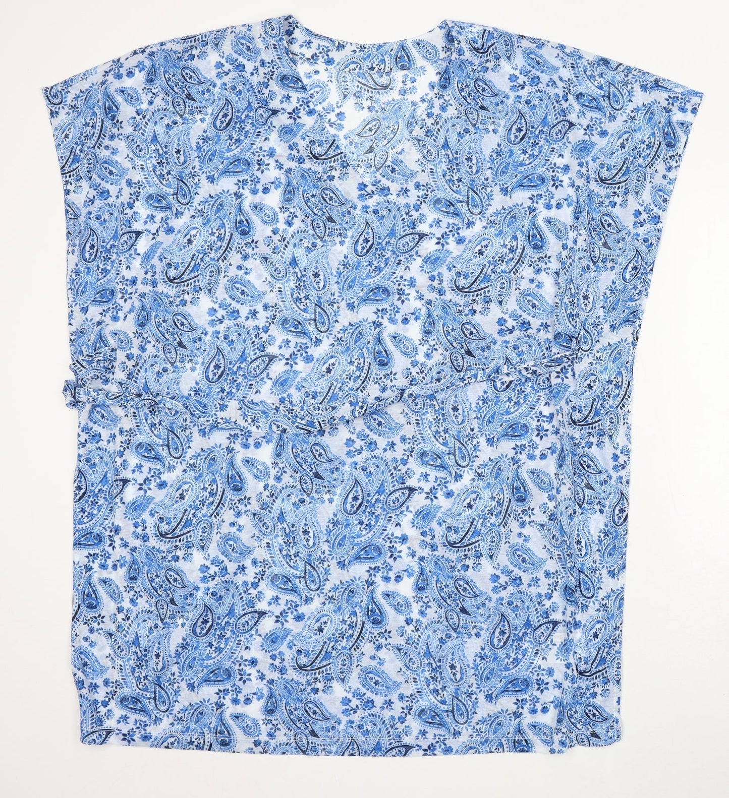 Womens UK Size M H&M Blue Basic Blouse