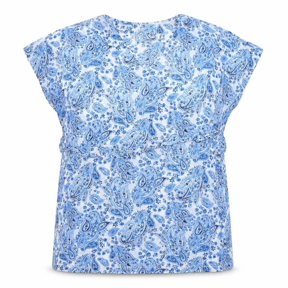 Womens UK Size M H&M Blue Basic Blouse