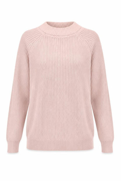 Womens UK Size M Divided Pink Pullover Jumper