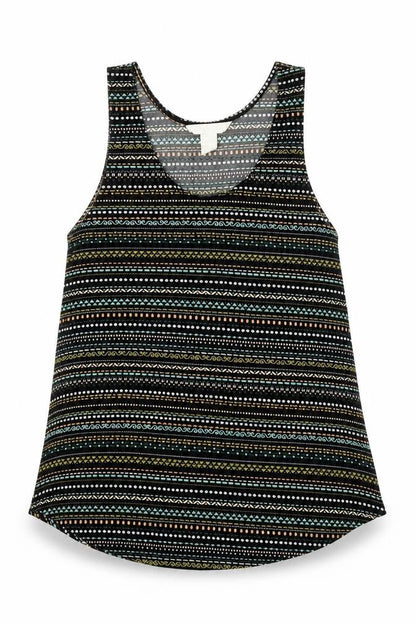 Womens UK Size S H&M Black Basic Tank