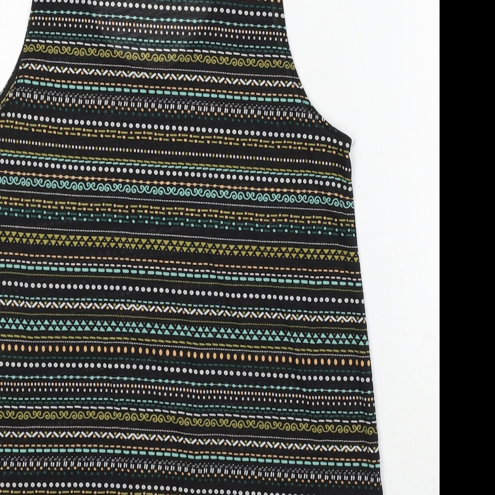 Womens UK Size S H&M Black Basic Tank