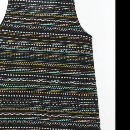 Womens UK Size S H&M Black Basic Tank