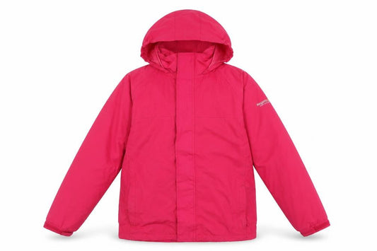 Regetta Womens Pink Rain Coat Coat Size XS Zip