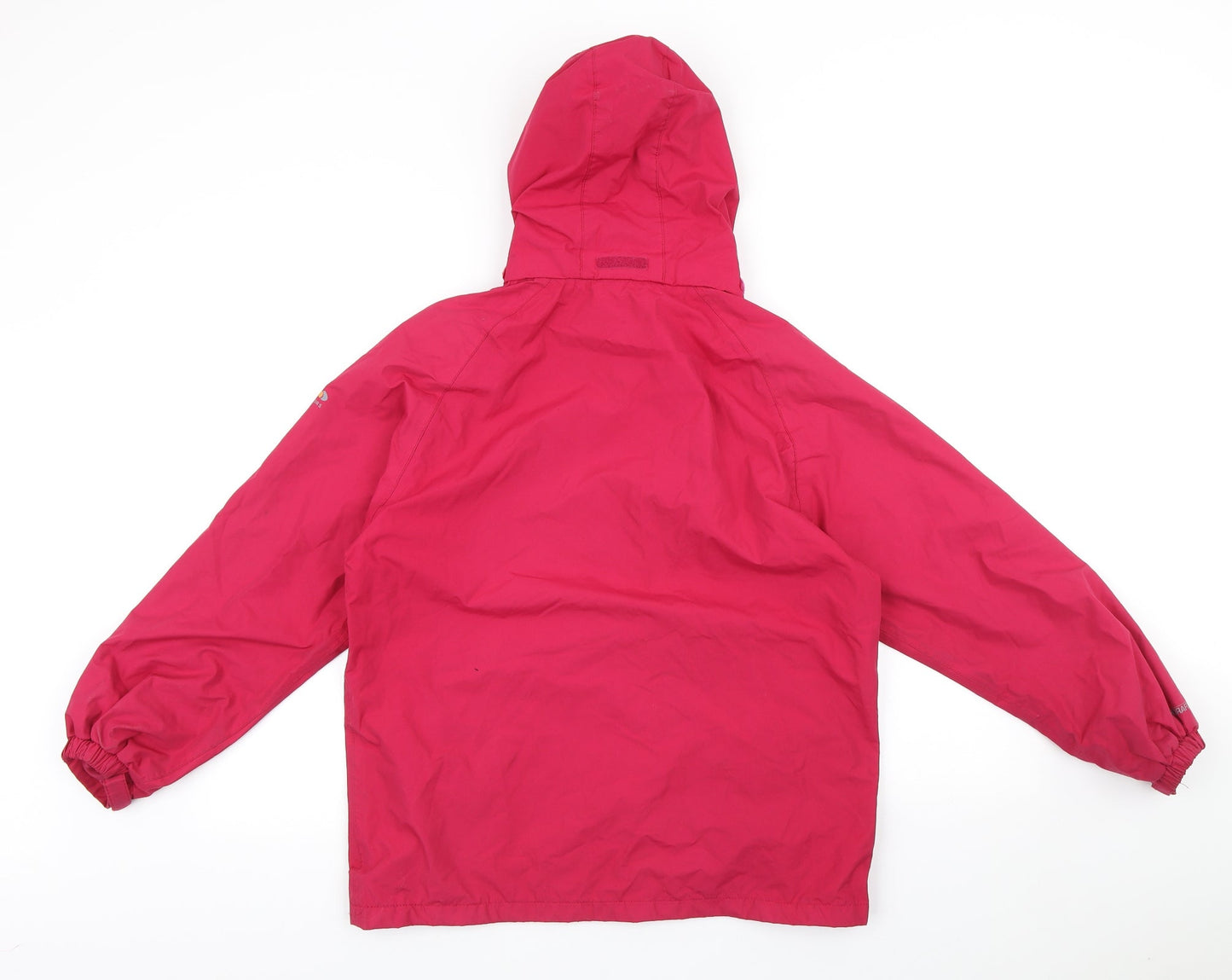 Regetta Womens Pink Rain Coat Coat Size XS Zip