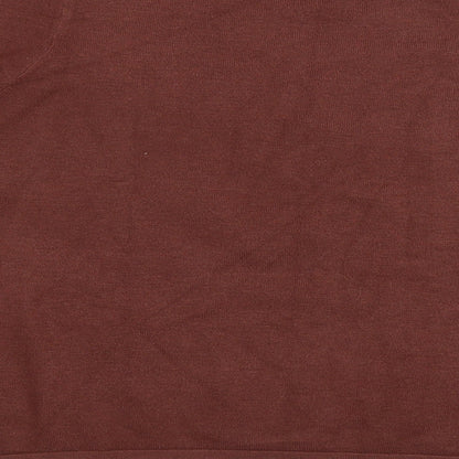 LOKITA Womens Brown Round Neck Viscose Pullover Jumper Size L