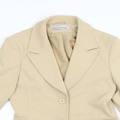 Womens UK Size 38 Miss Selfridge Beige Jacket