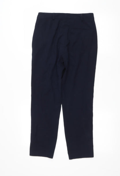 Womens UK Size 6 Marks & Spencer Regular Fit  Blue Trousers