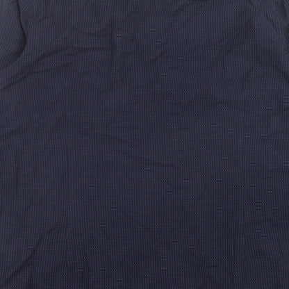 Mens UK Size L NEXT Blue  Button-Up Long Sleeve Casual Shirt