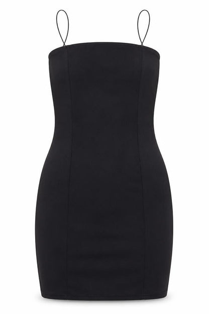 Boohoo Womens Blue Polyester Bodycon Size 12 Square Neck Pullover