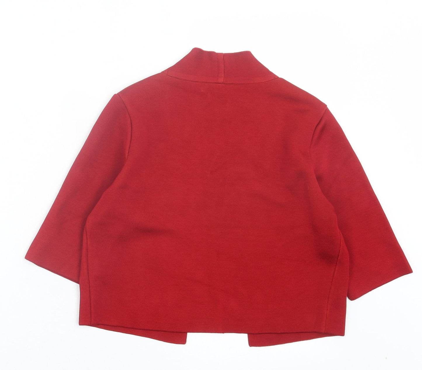 Womens UK Size 8 Per Una Red Cardigan Jumper