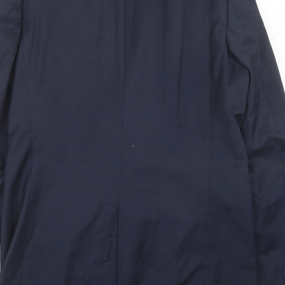 Mens UK Size 40 Marks and Spencer Regular Blue Suit Jacket