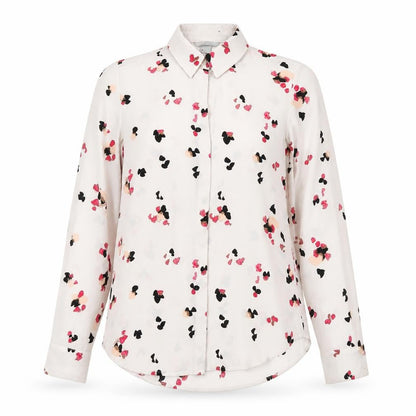 Womens UK Size XS H&M Pink Basic Button-Up