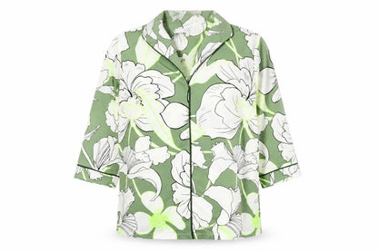 Womens UK Size 6 NEXT Green Basic Blouse