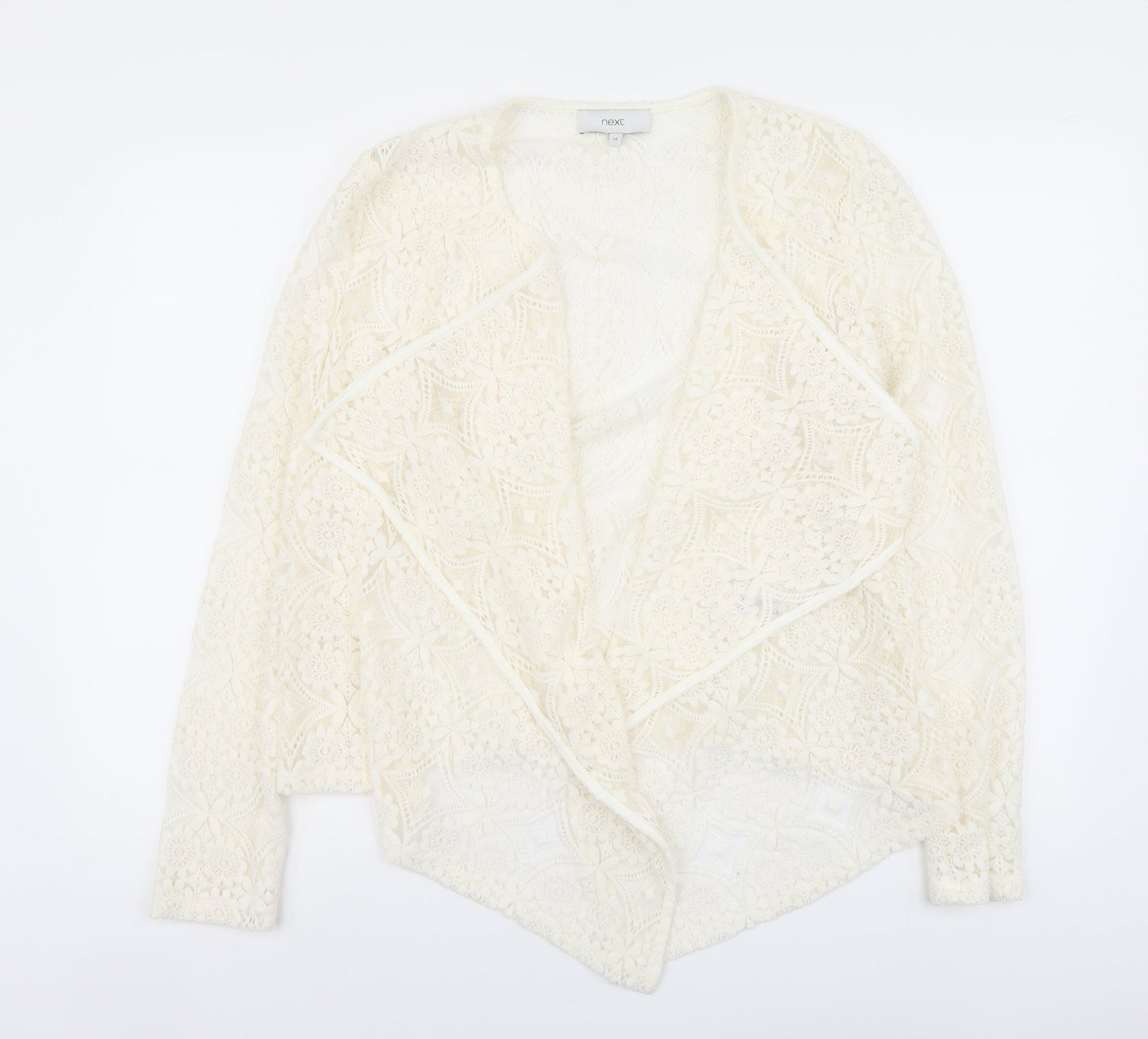 Womens UK Size 12 NEXT Ivory Jacket