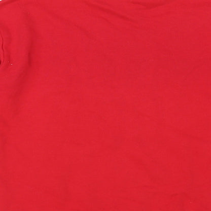 Womens UK Size S Dunnes Stores Red Pullover Sweatshirt