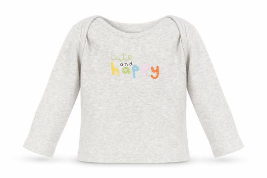 F&F Baby Grey Cotton Pullover Jumper Size 9-12 Months Pullover - Cute And Happy