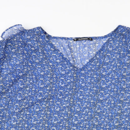 Womens UK Size XL Dunnes Stores Blue Basic Blouse