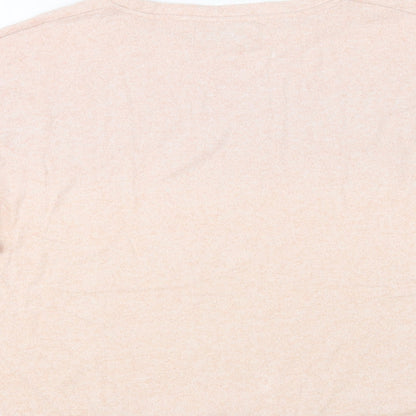 Wallis Womens Pink Viscose Pullover Sweatshirt Size L Pullover