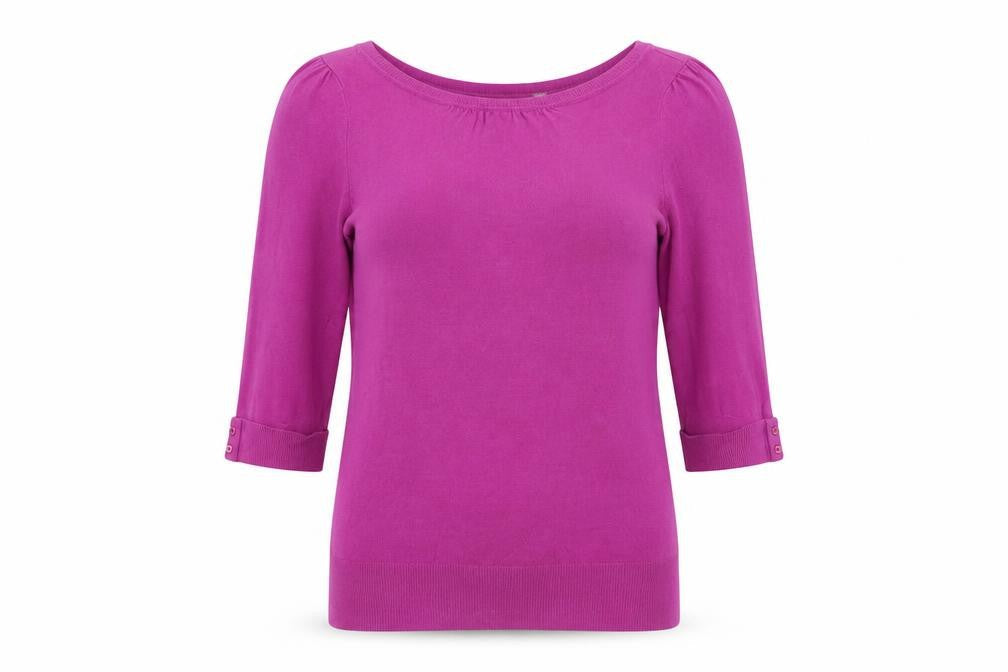 Womens UK Size 10 Debenhams Pink Pullover Jumper