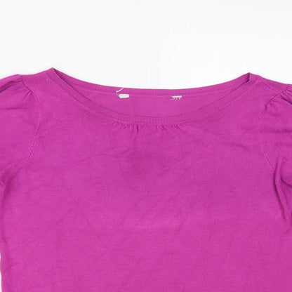 Womens UK Size 10 Debenhams Pink Pullover Jumper