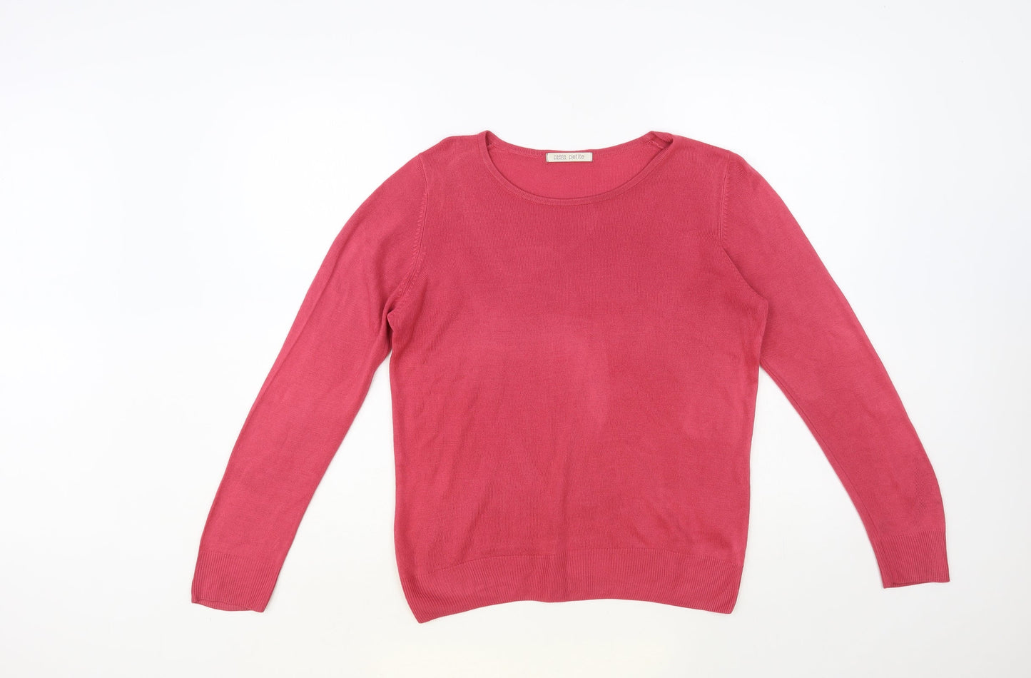Womens UK Size 10 Marks and Spencer Pink Pullover Jumper