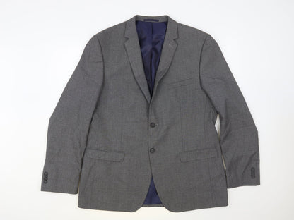 Mens UK Size 44 Taylor & Wright Regular Grey Suit Jacket