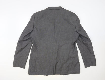 Mens UK Size 44 Taylor & Wright Regular Grey Suit Jacket