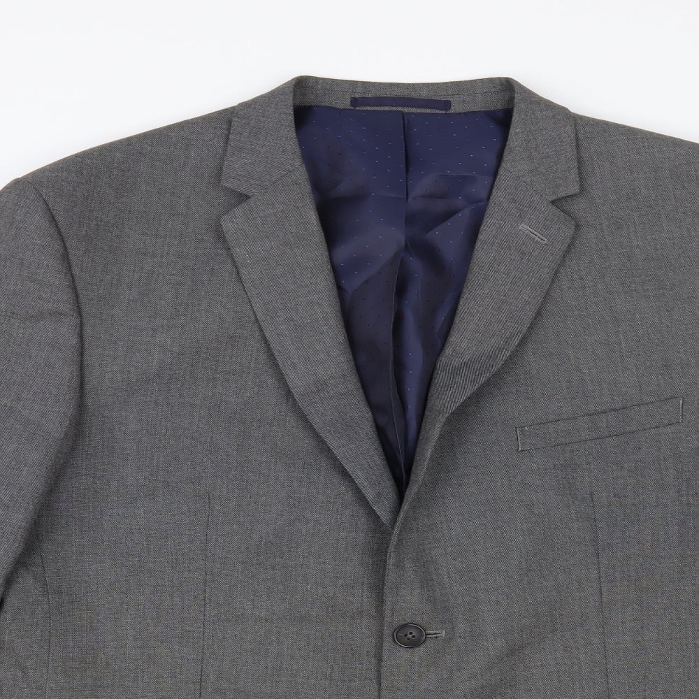 Mens UK Size 44 Taylor & Wright Regular Grey Suit Jacket