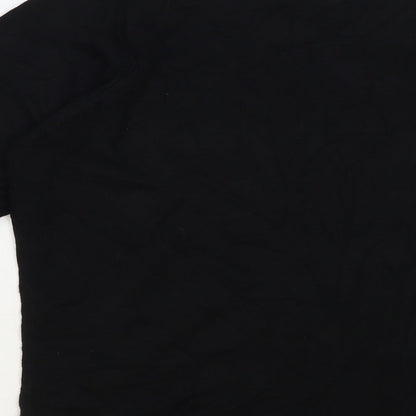 Womens UK Size 16 Profile Black Pullover Jumper