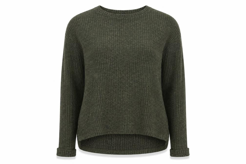 Womens UK Size 6 Primark Green Pullover Jumper