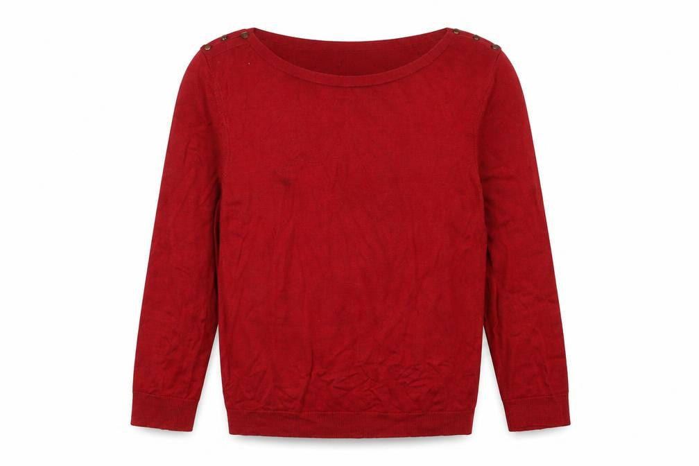 Womens UK Size 10 Monsoon Red Pullover Jumper
