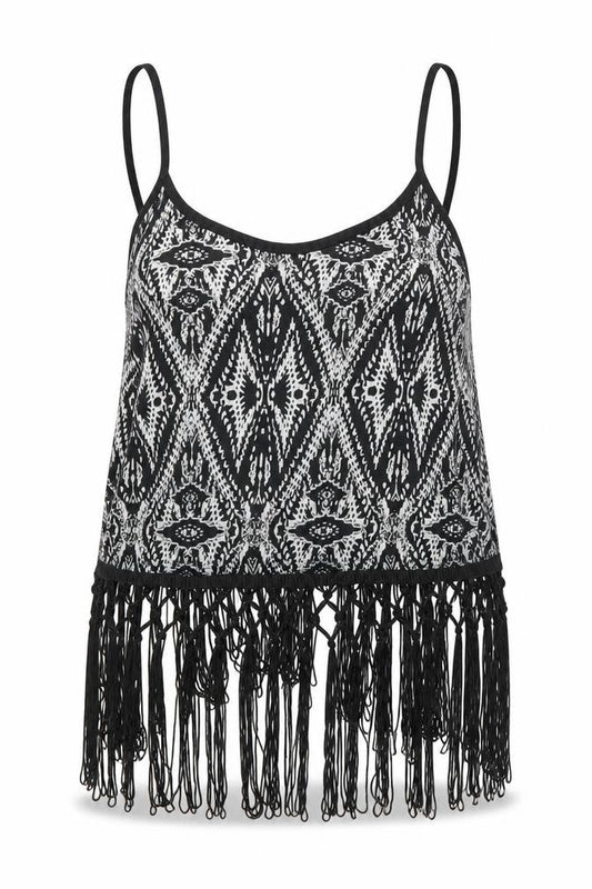 Womens UK Size 12 New Look Black Basic Tank