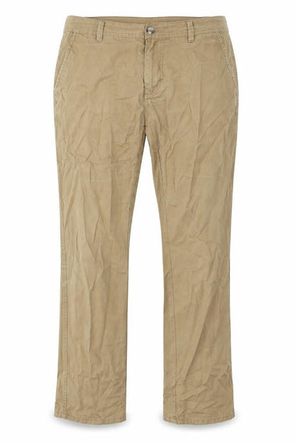 Womens UK Size 36 in Denim & Co. Regular Fit  Beige Trousers