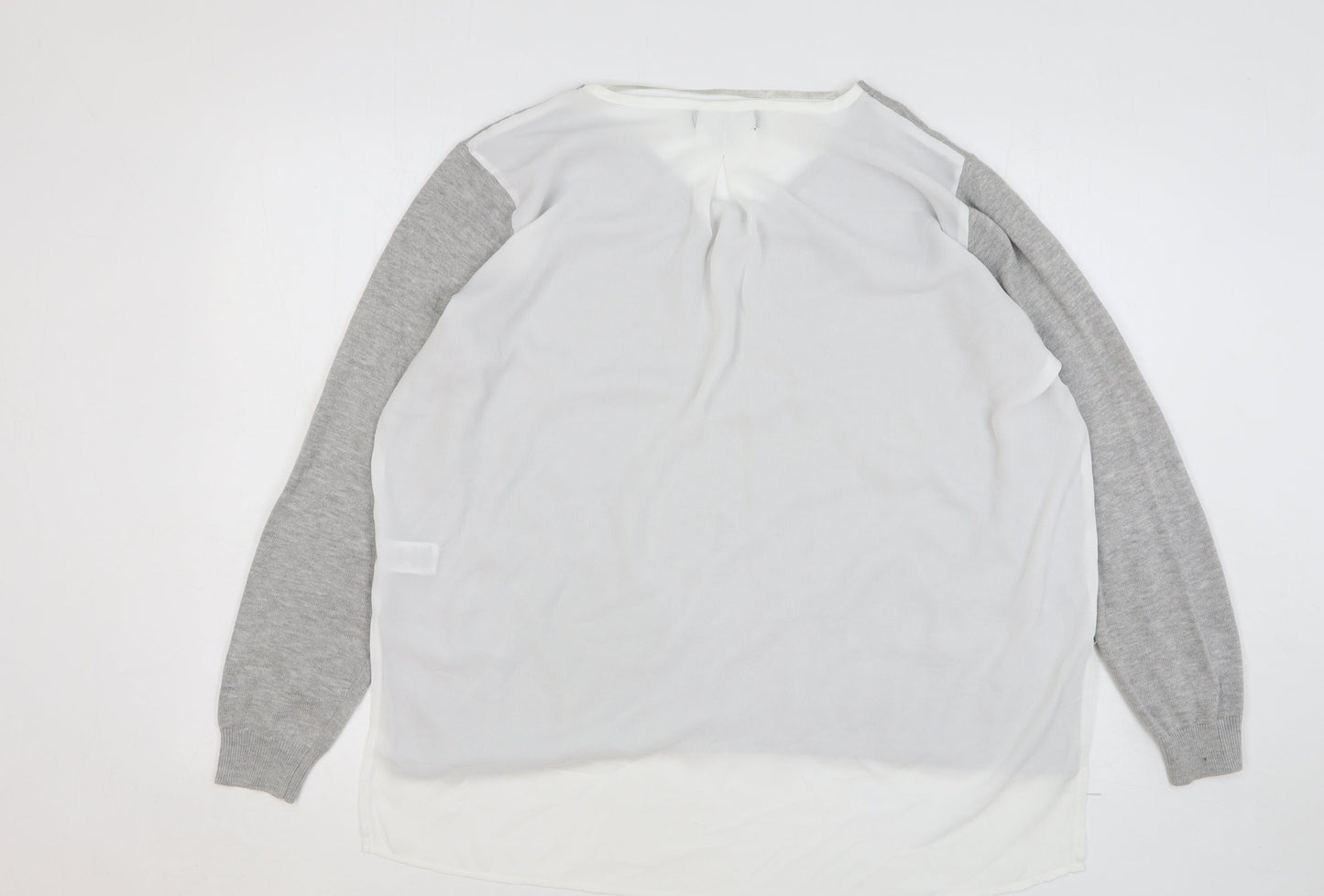 Womens UK Size 18 Atmosphere Grey Pullover Jumper