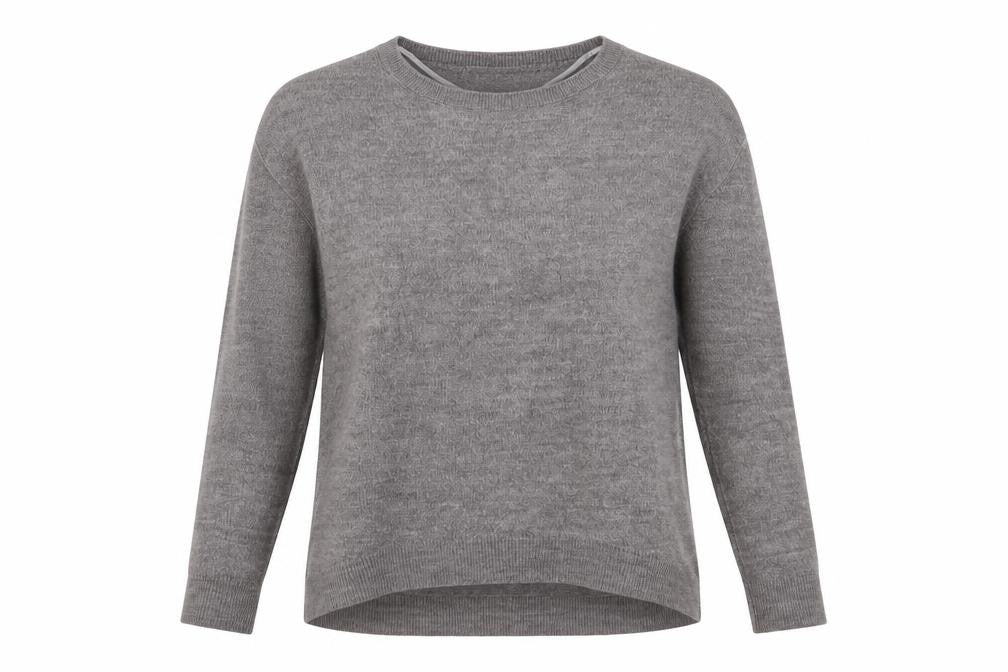 Womens UK Size 6 Atmosphere Grey Pullover Jumper