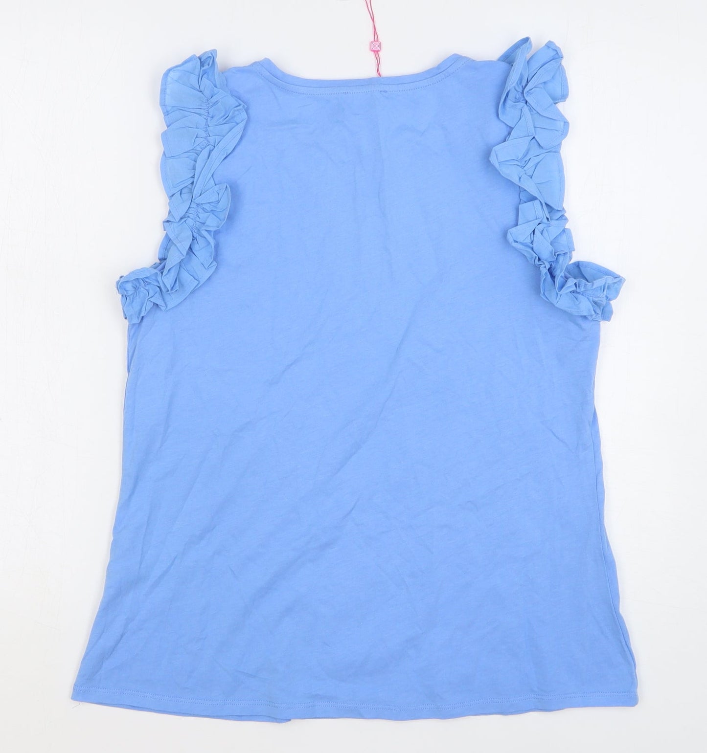 Womens UK Size L Savida Blue Basic Tank