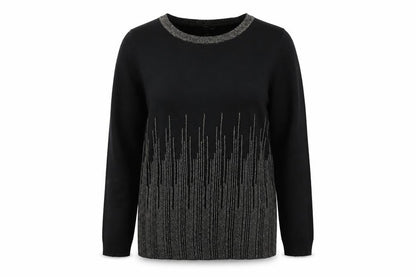 Womens UK Size 12 Intuition Black Pullover Jumper