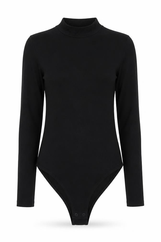 Womens UK Size 6 Primark One-Piece Black Bodysuit